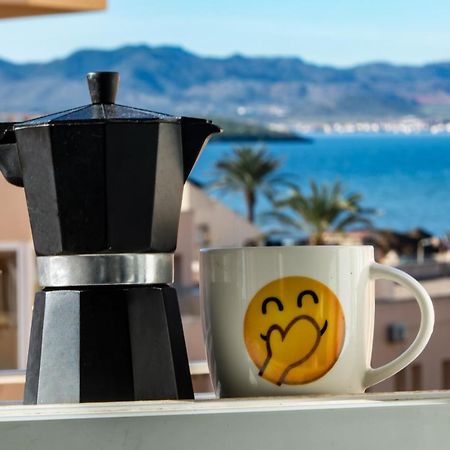 Apartament Bright Studio With The Seaview And Swimming Pool La Manga del Mar Menor Zewnętrze zdjęcie