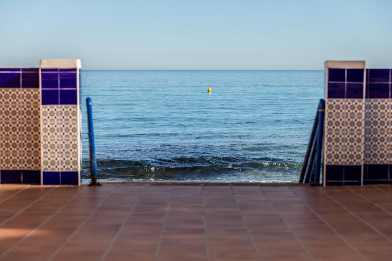 Apartament Bright Studio With The Seaview And Swimming Pool La Manga del Mar Menor Zewnętrze zdjęcie